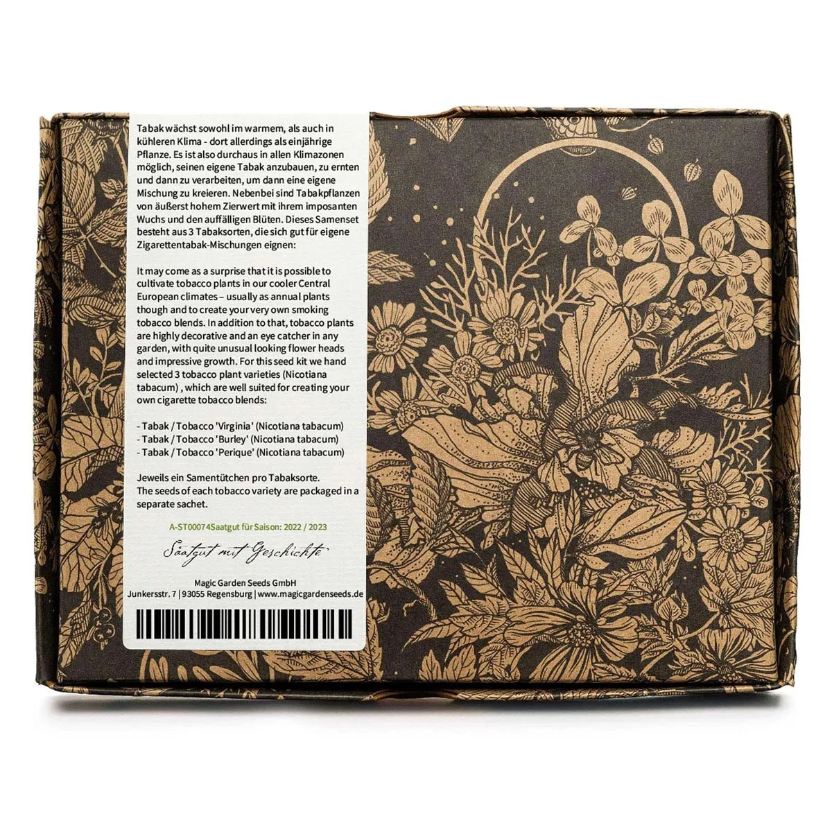 Zigarettentabak - Samen-Geschenkset