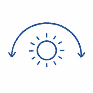 Symbol: viel Licht