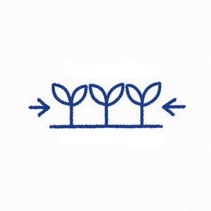 Symbol: zu eng gepflanzt