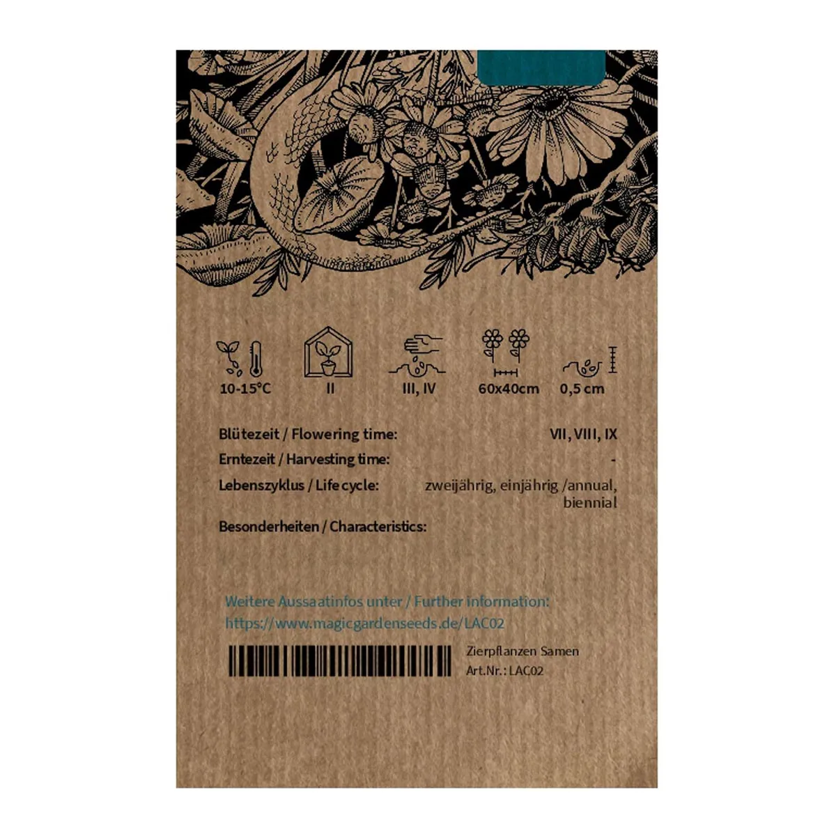 Giftlattich (Lactuca virosa) Samen