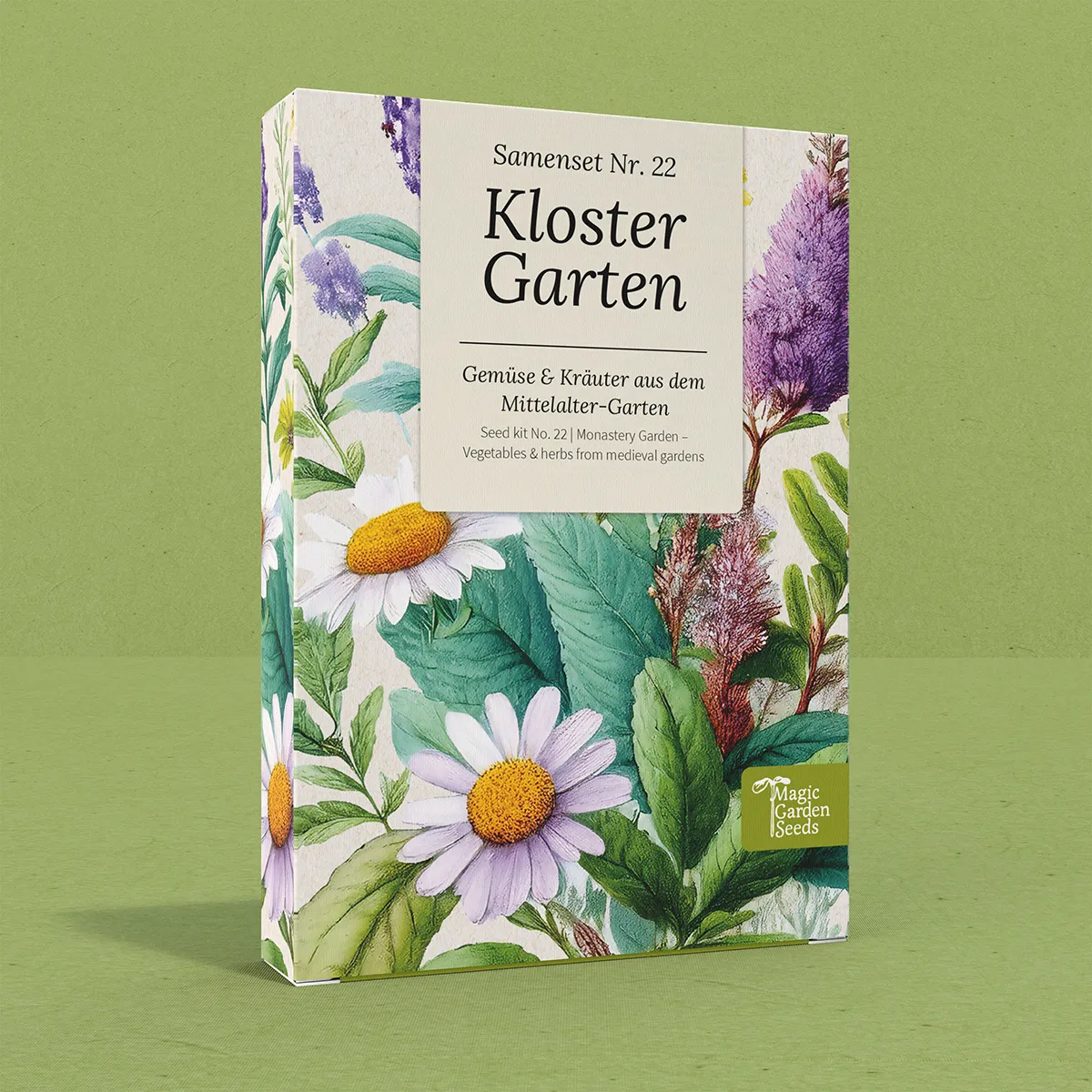 Kloster-Garten: Mittelalterliche Gemüse- & Kräutersorten neu entdecken – Samenset Nr. 22