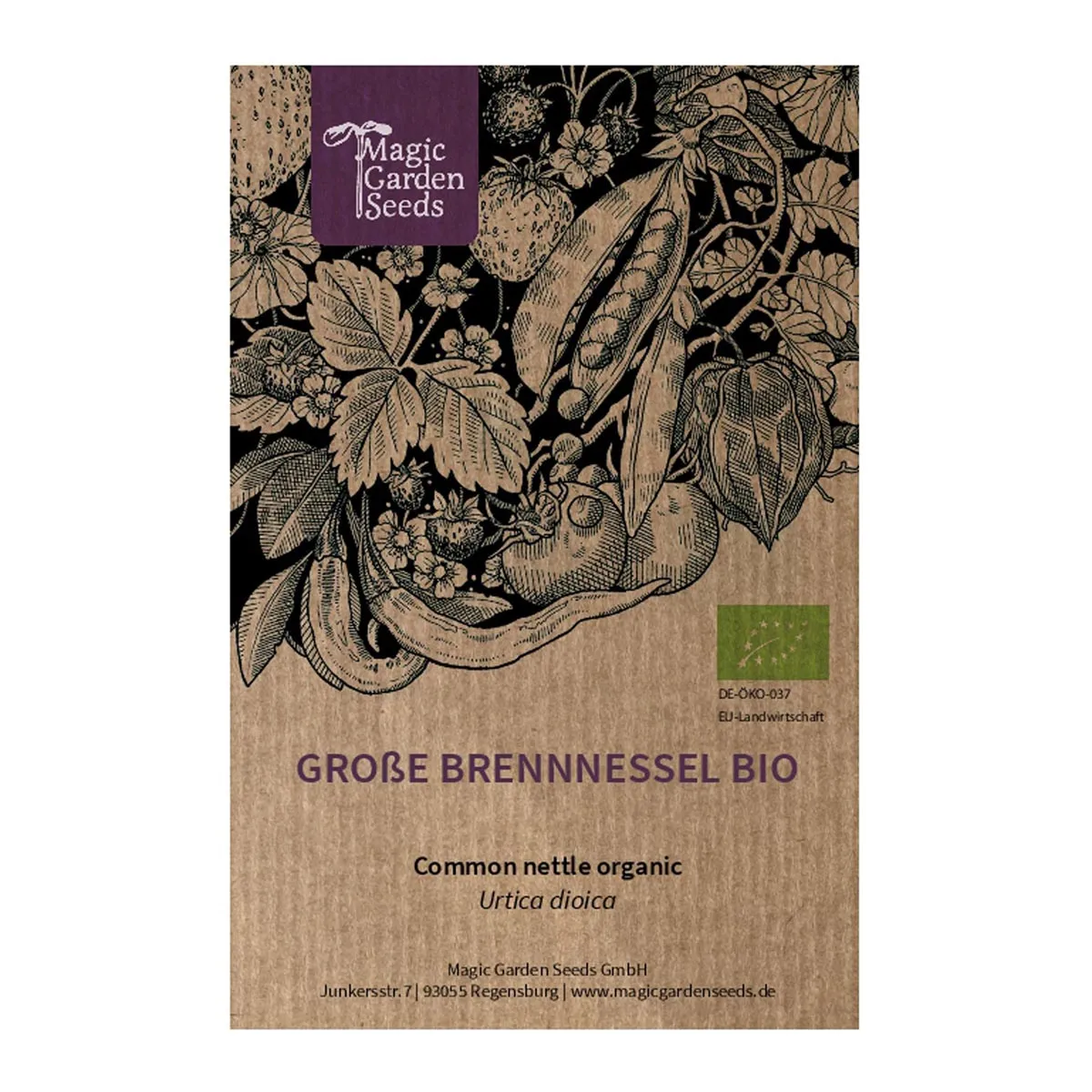 Große Brennnessel (Urtica dioica) Bio Saatgut