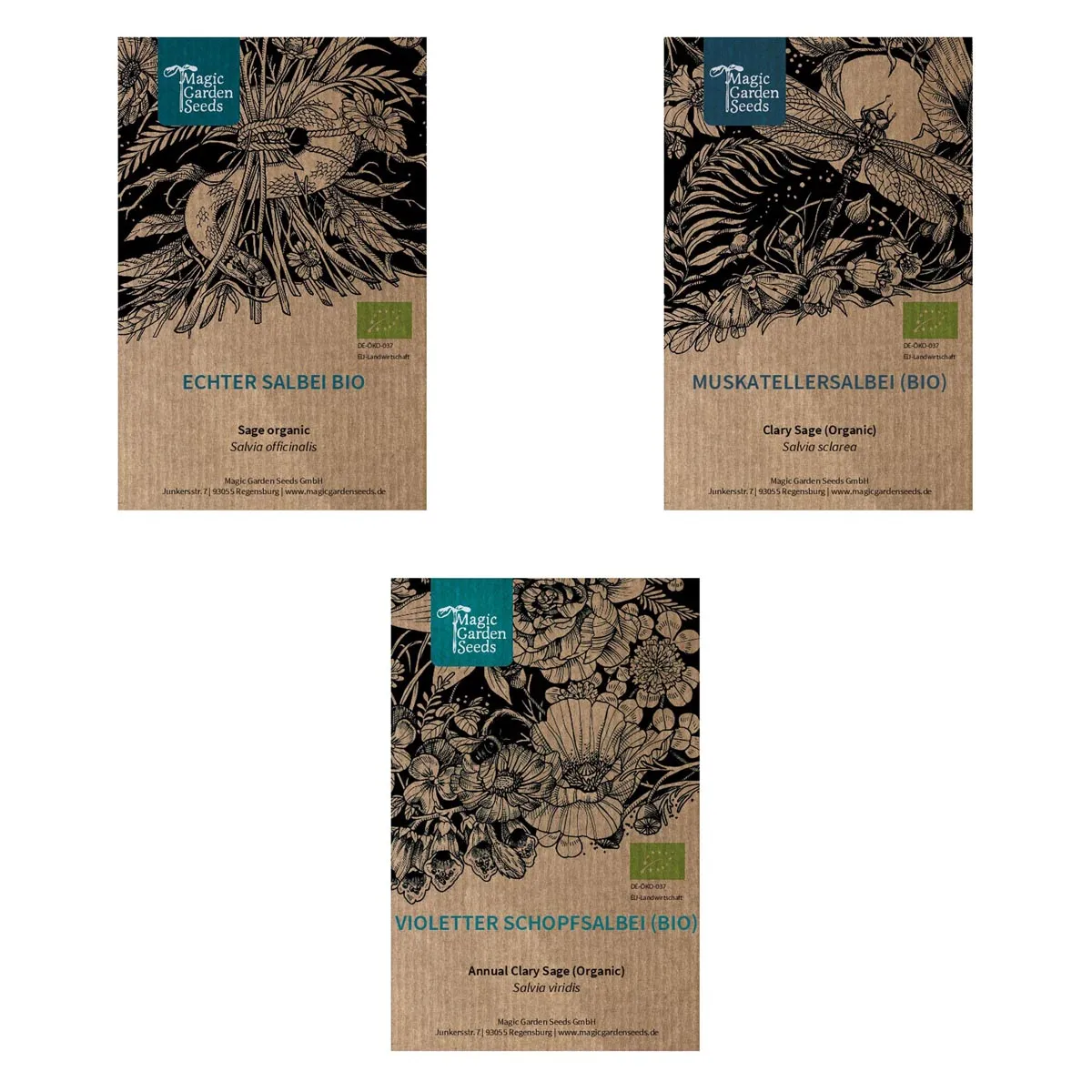Salbei-Vielfalt (Bio) - Samen-Geschenkset