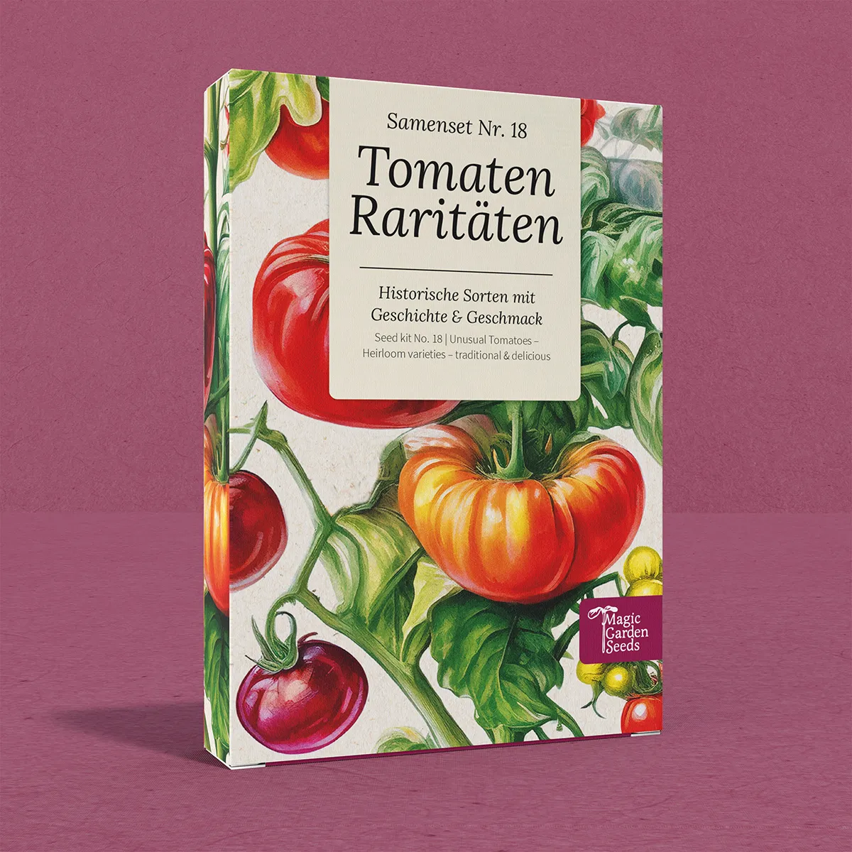 Tomaten Raritäten: Historische Sorten, selten & bewährt - Samenset Nr. 18