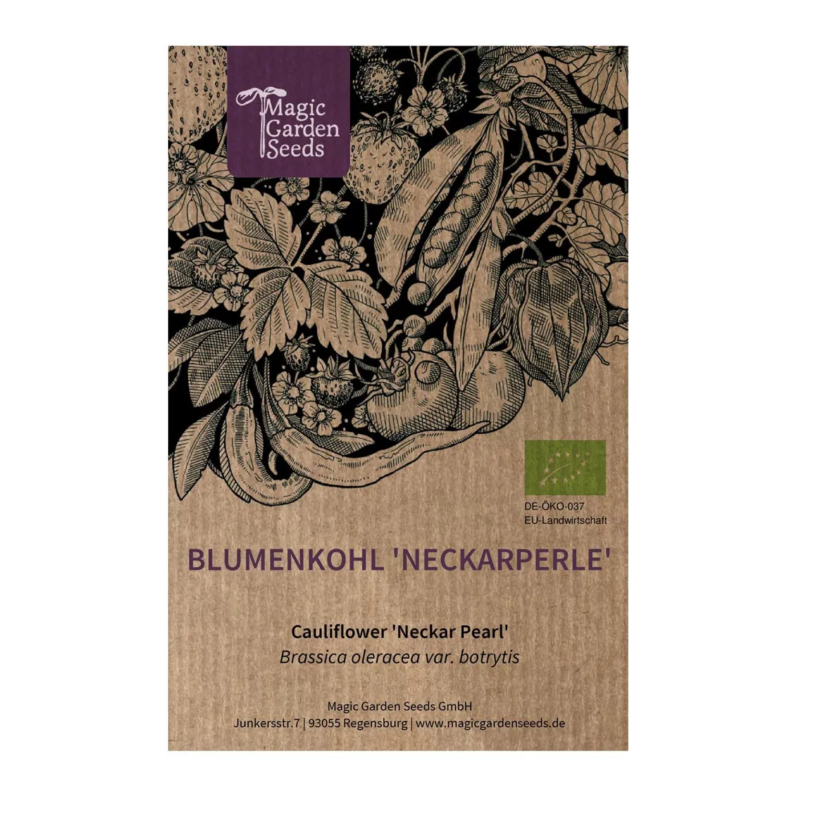 Blumenkohl 'Neckarperle' (Brassica oleracea var. botrytis) Bio Saatgut
