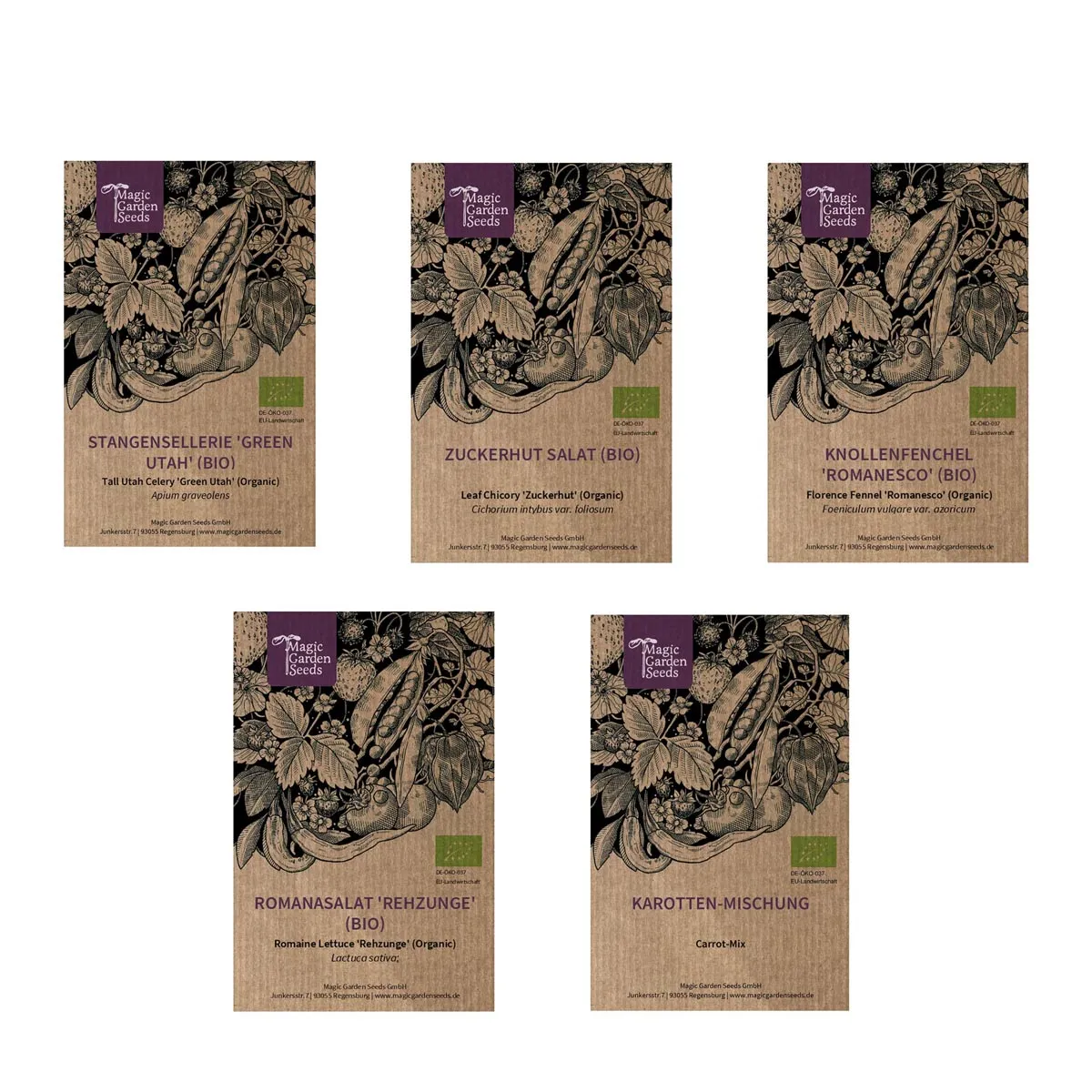 Häschen-Gemüse für Mensch & Tier (Bio) - Samen-Geschenkset