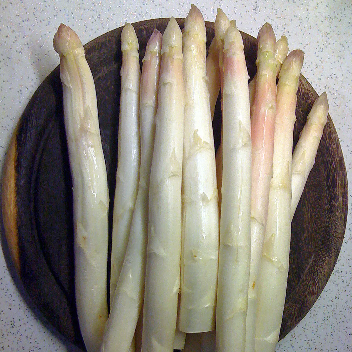 Weisser Spargel 'Ruhm von Braunschweig' (Asparagus officinalis) Samen