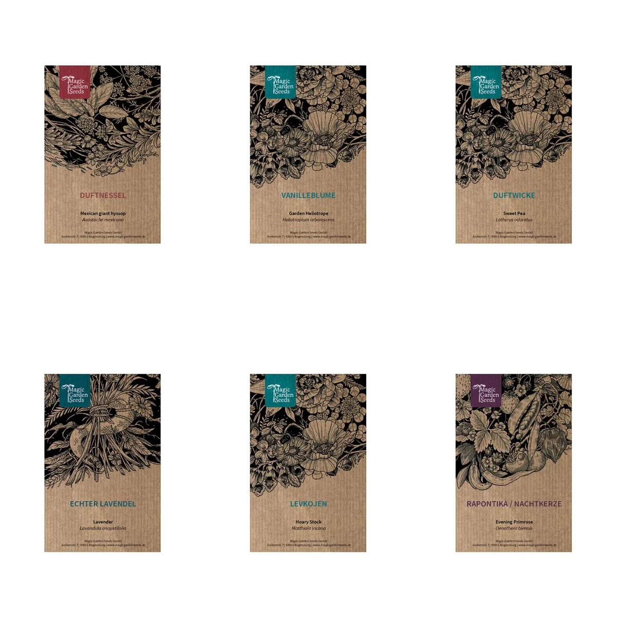 Duftpflanzen - Samen-Geschenkset