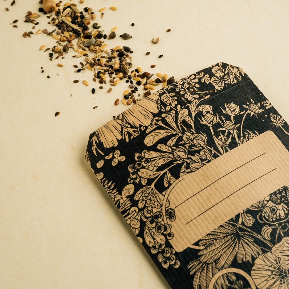 50 leere Samentütchen zum Selbstbefüllen und Beschriften für eigenes geerntetes Saatgut