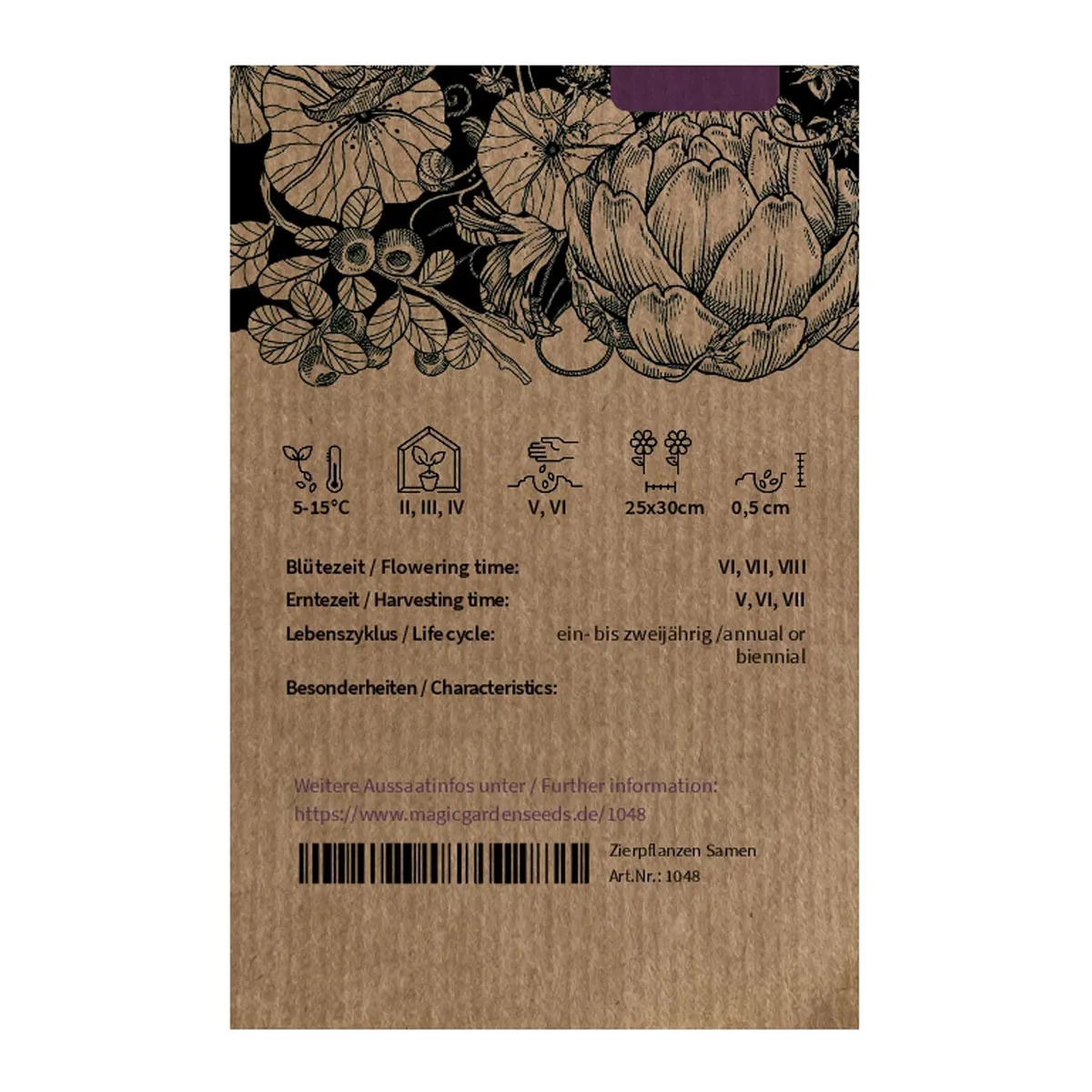 Schnittsalat 'Hohlblättriger Butter' (Lactuca sativa) Samen
