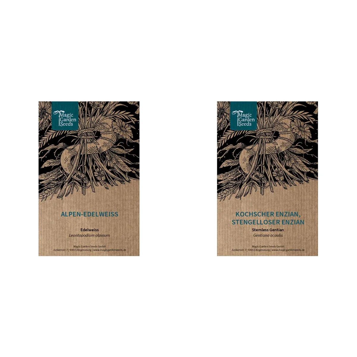 Edelweiss & Enzian - Samen-Geschenkset