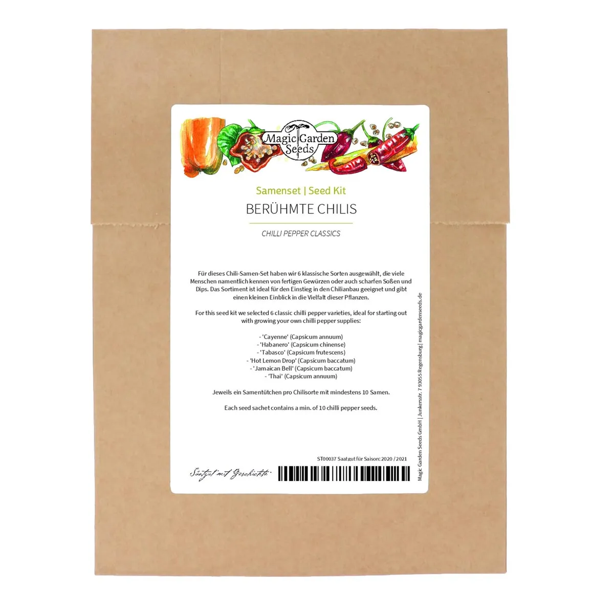 Berühmte Chilis - Samenset