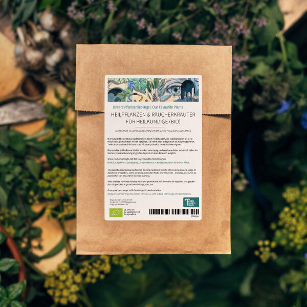 Unsere Pflanzenlieblinge: Heilpflanzen & Räucherkräuter für Heilkundige (Bio) - Samenset