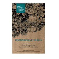 Blumenbouquet in Blau