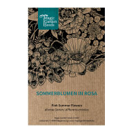 Sommerblumen in Rosa (diverse Arten & Sorten) Saatgutmix