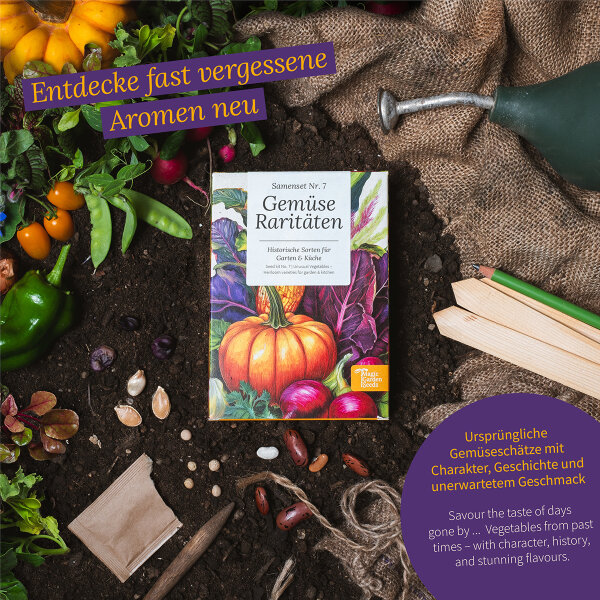 Gemse-Raritten  Samenset Geschenkidee fr Genieer