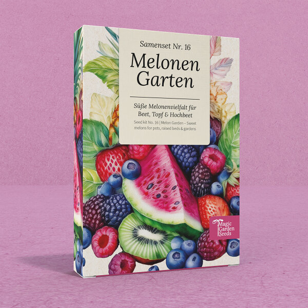 Melonen Garten: Exotische Früchte einfach selbst gezogen – Samenset Nr. 16