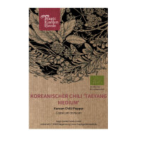 Koreanischer Chili Taeyang Medium (Capsicum annuum) Bio-Saatgut