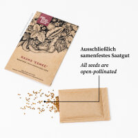 Cremeweisse Kapuzinerkresse Milkmaid (Tropaeolum majus) Samen
