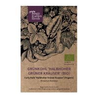 Grünkohl Halbhoher Grüner Krauser (Brassica oleracea) Bio Saatgut