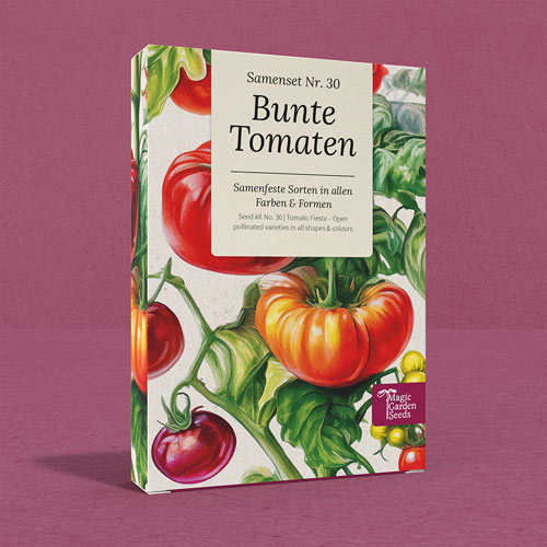 Bunte Tomaten Produktbild